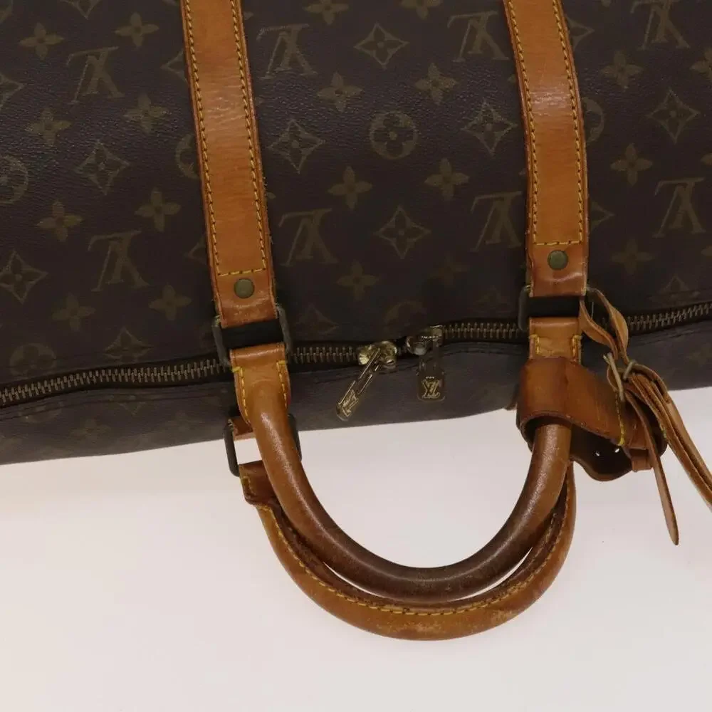 LOUIS VUITTON Monogram Keepall Bandouliere 50 Boston Bag M41416